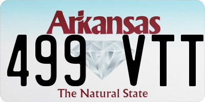 AR license plate 499VTT