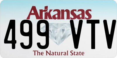 AR license plate 499VTV