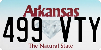 AR license plate 499VTY