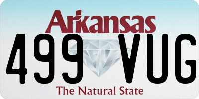 AR license plate 499VUG