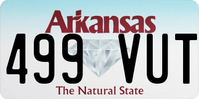 AR license plate 499VUT