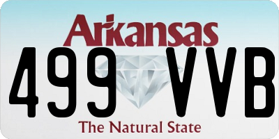 AR license plate 499VVB