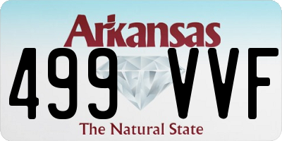 AR license plate 499VVF