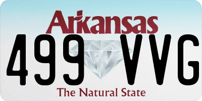 AR license plate 499VVG