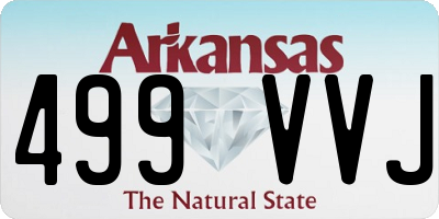 AR license plate 499VVJ