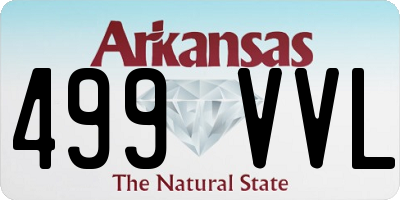 AR license plate 499VVL