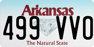 AR license plate 499VVO