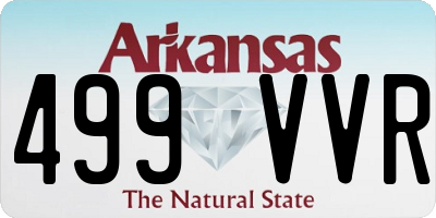 AR license plate 499VVR