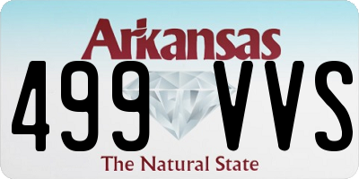 AR license plate 499VVS