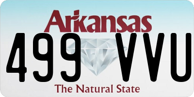 AR license plate 499VVU