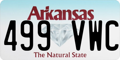 AR license plate 499VWC