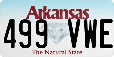 AR license plate 499VWE