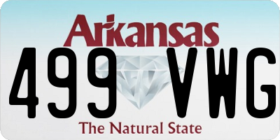 AR license plate 499VWG