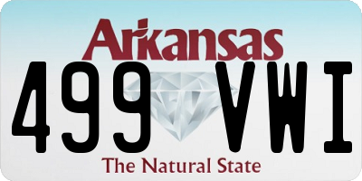 AR license plate 499VWI