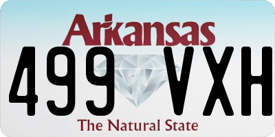 AR license plate 499VXH