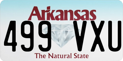 AR license plate 499VXU