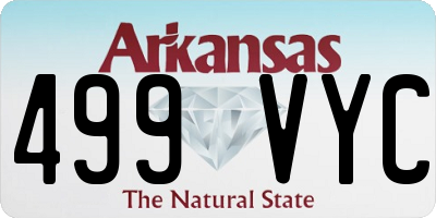 AR license plate 499VYC