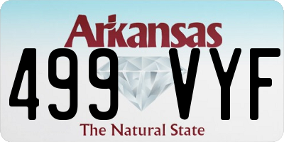 AR license plate 499VYF