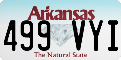 AR license plate 499VYI