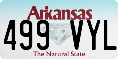 AR license plate 499VYL