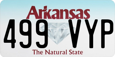 AR license plate 499VYP