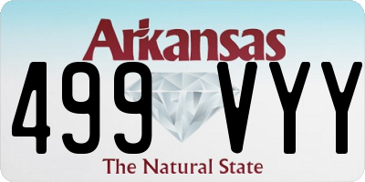 AR license plate 499VYY