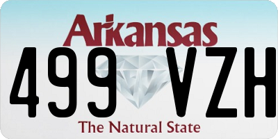 AR license plate 499VZH