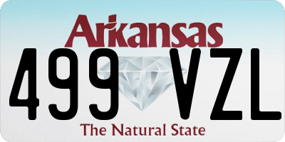 AR license plate 499VZL