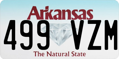 AR license plate 499VZM