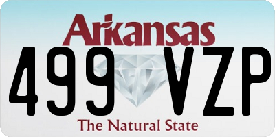 AR license plate 499VZP