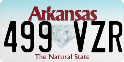 AR license plate 499VZR