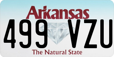 AR license plate 499VZU