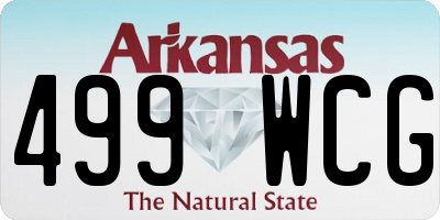 AR license plate 499WCG