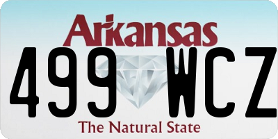 AR license plate 499WCZ