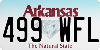 AR license plate 499WFL