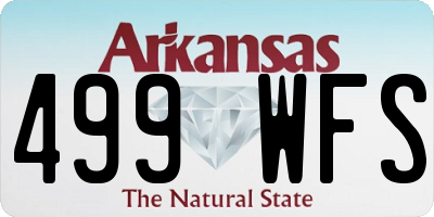 AR license plate 499WFS