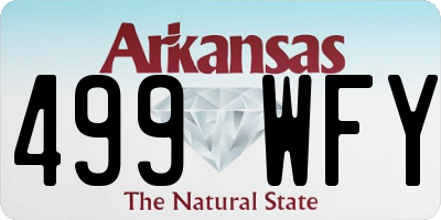 AR license plate 499WFY