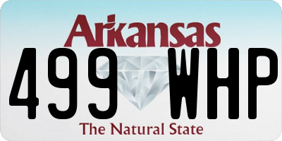 AR license plate 499WHP