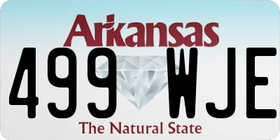 AR license plate 499WJE