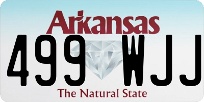 AR license plate 499WJJ
