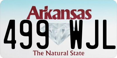 AR license plate 499WJL