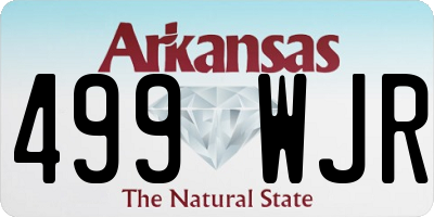 AR license plate 499WJR