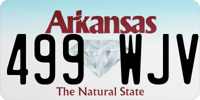 AR license plate 499WJV
