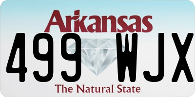 AR license plate 499WJX