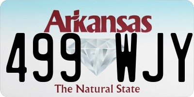 AR license plate 499WJY
