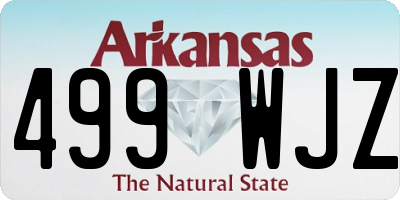AR license plate 499WJZ