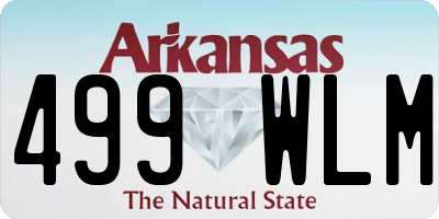 AR license plate 499WLM