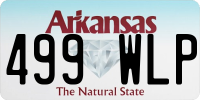AR license plate 499WLP