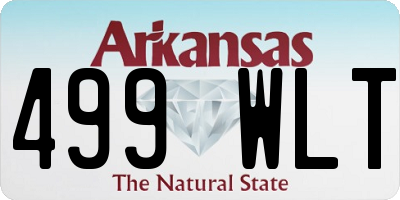 AR license plate 499WLT