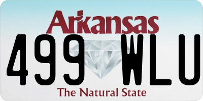 AR license plate 499WLU